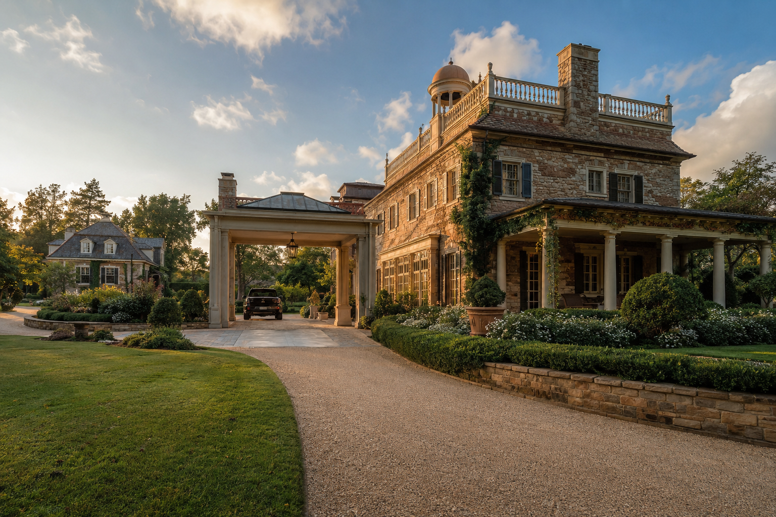 example of luxury architecture
