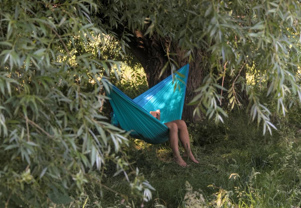 Hangmat in de bomen