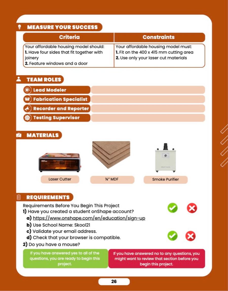 Affordable Housing, sample lesson page 3
