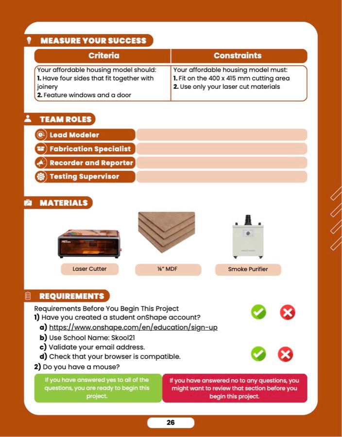 Affordable Housing, sample lesson page 3