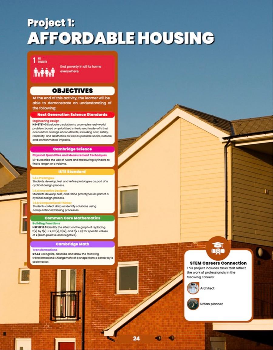 Affordable Housing, sample lesson page 1