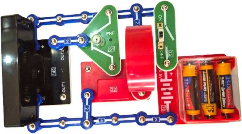 Built with the Early Electronics Kit