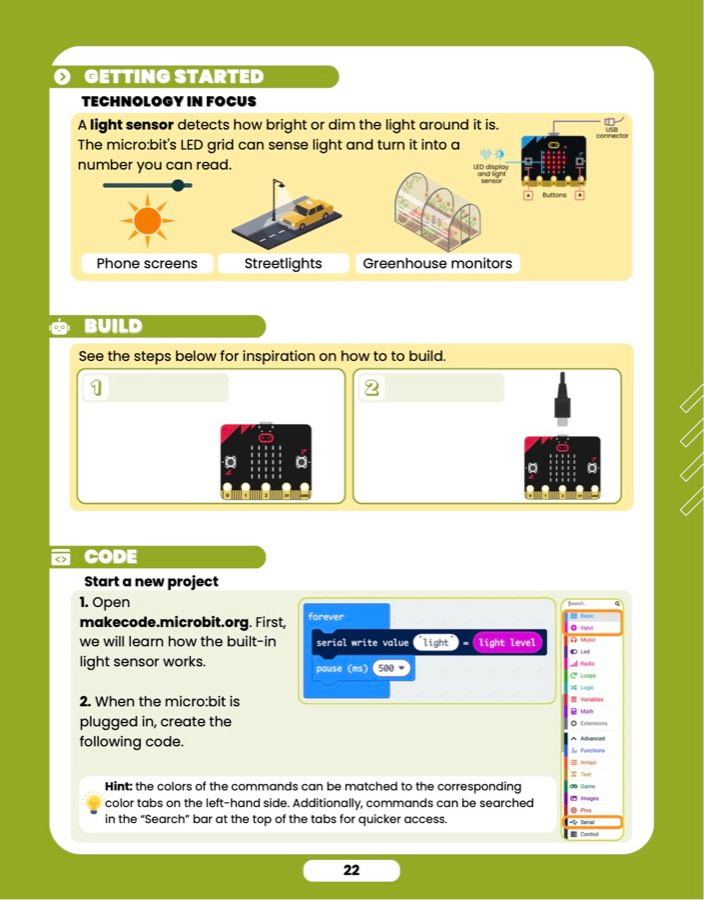 «Sunlight Finder»، درس نموذجي، الصفحة 4