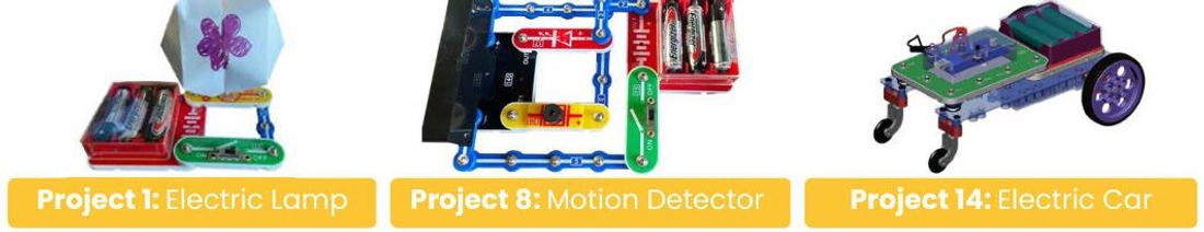 Three sample projects from Level 2