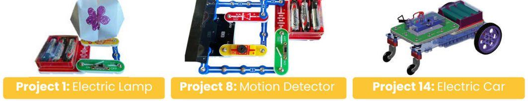 Three sample projects from Level 2