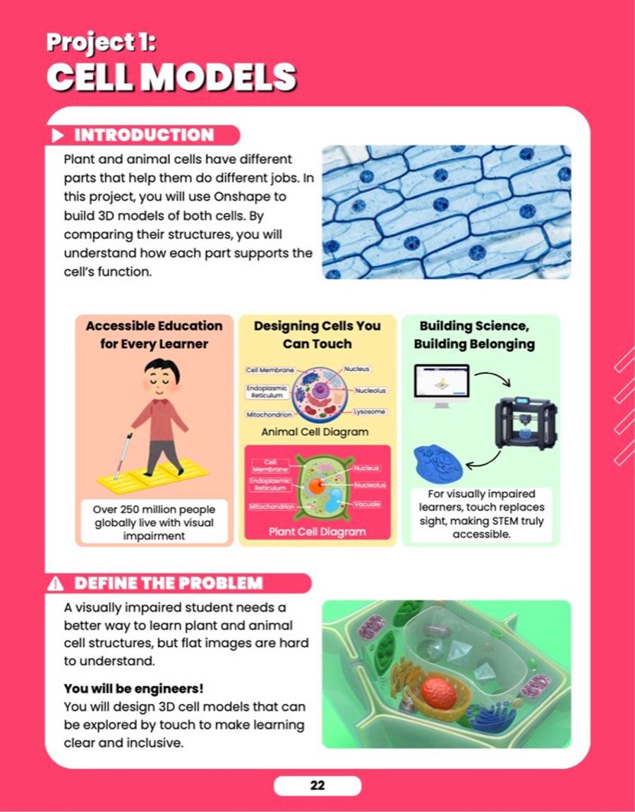 Cell Models, sample lesson page 2