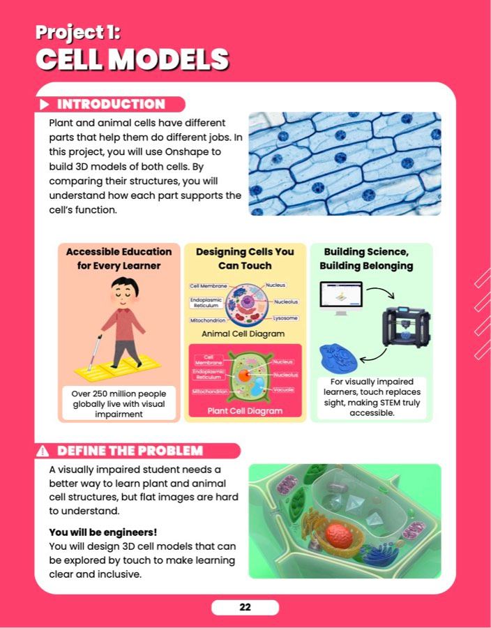 Cell Models, sample lesson page 2