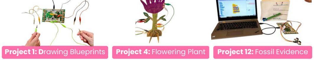 Three sample projects from Level 3