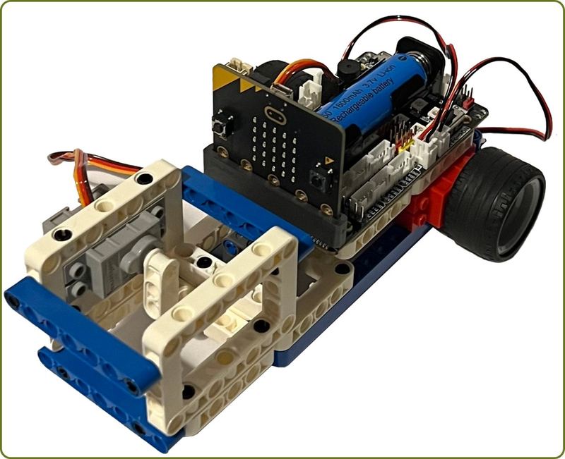 Construido con el kit Smart Robotics