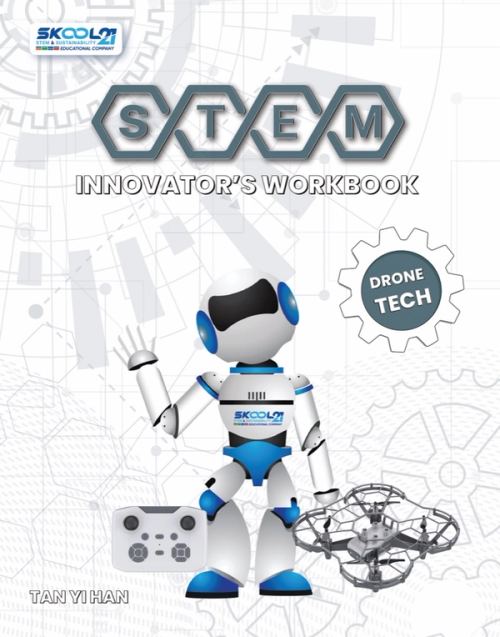 Workbook cover, Drone Tech