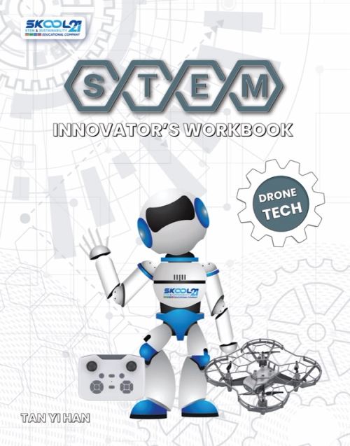 Workbook cover, Drone Tech