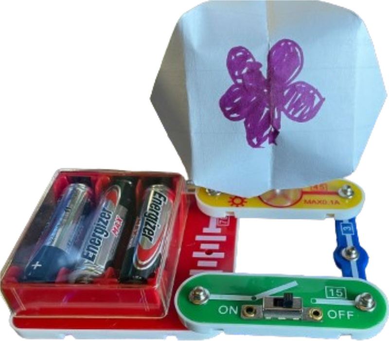 Built with the Early Electronics Kit