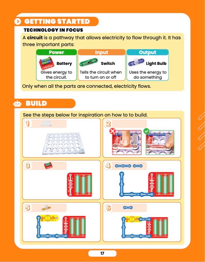 Design an Electric Lamp, sample lesson page 4