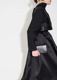 Habit 18 Wrap Chest Bag Black Croco | © Sarah Levy 2025