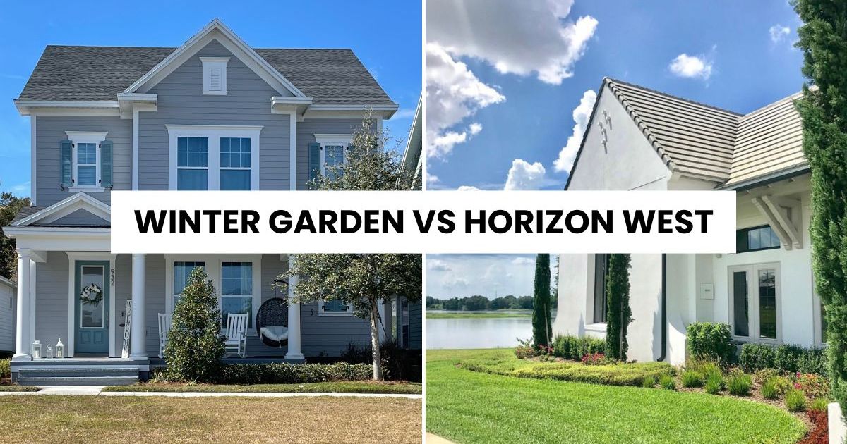Winter Garden vs. Horizon West: Which Florida Community is Right for You?