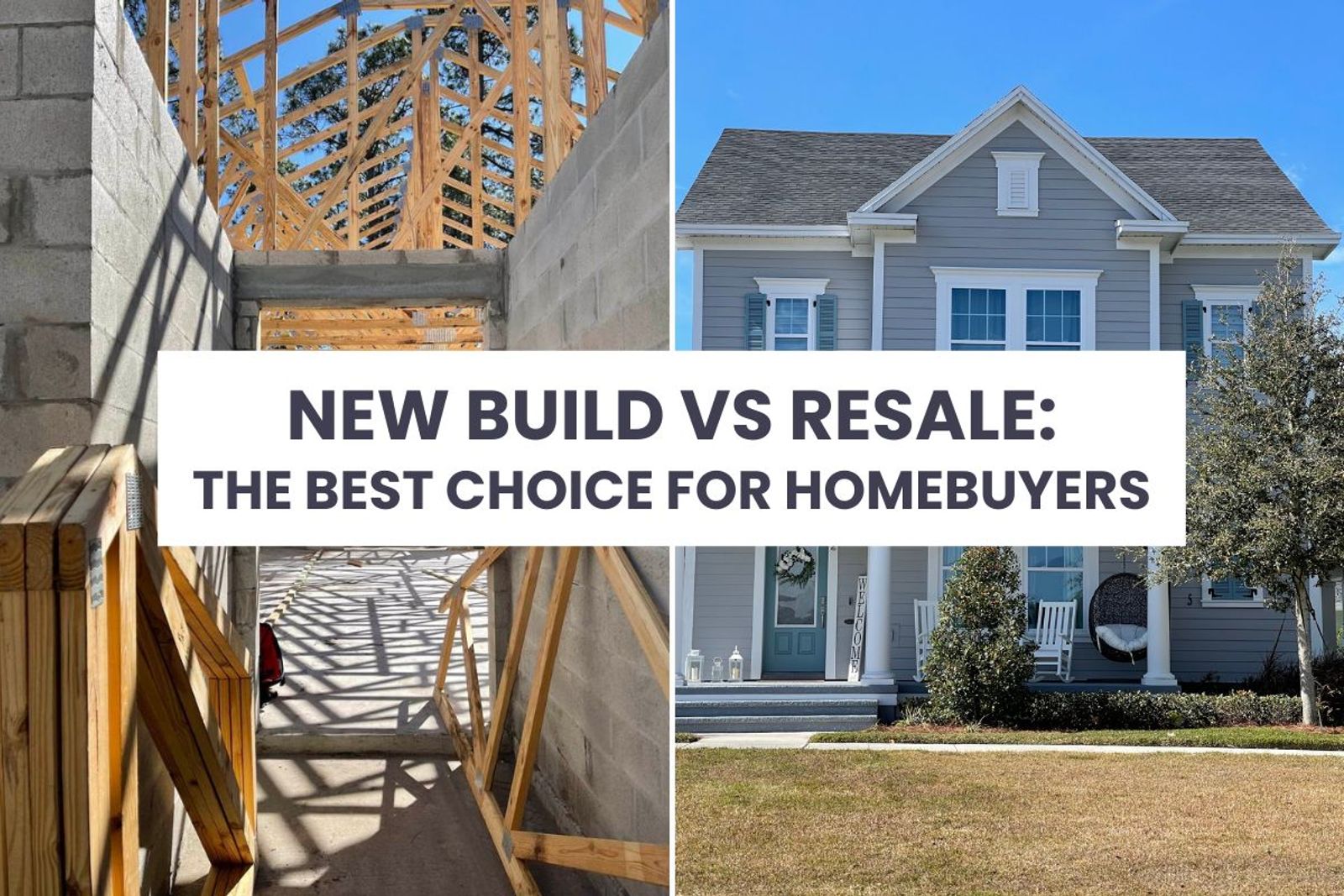 Comparison of new and resale homes