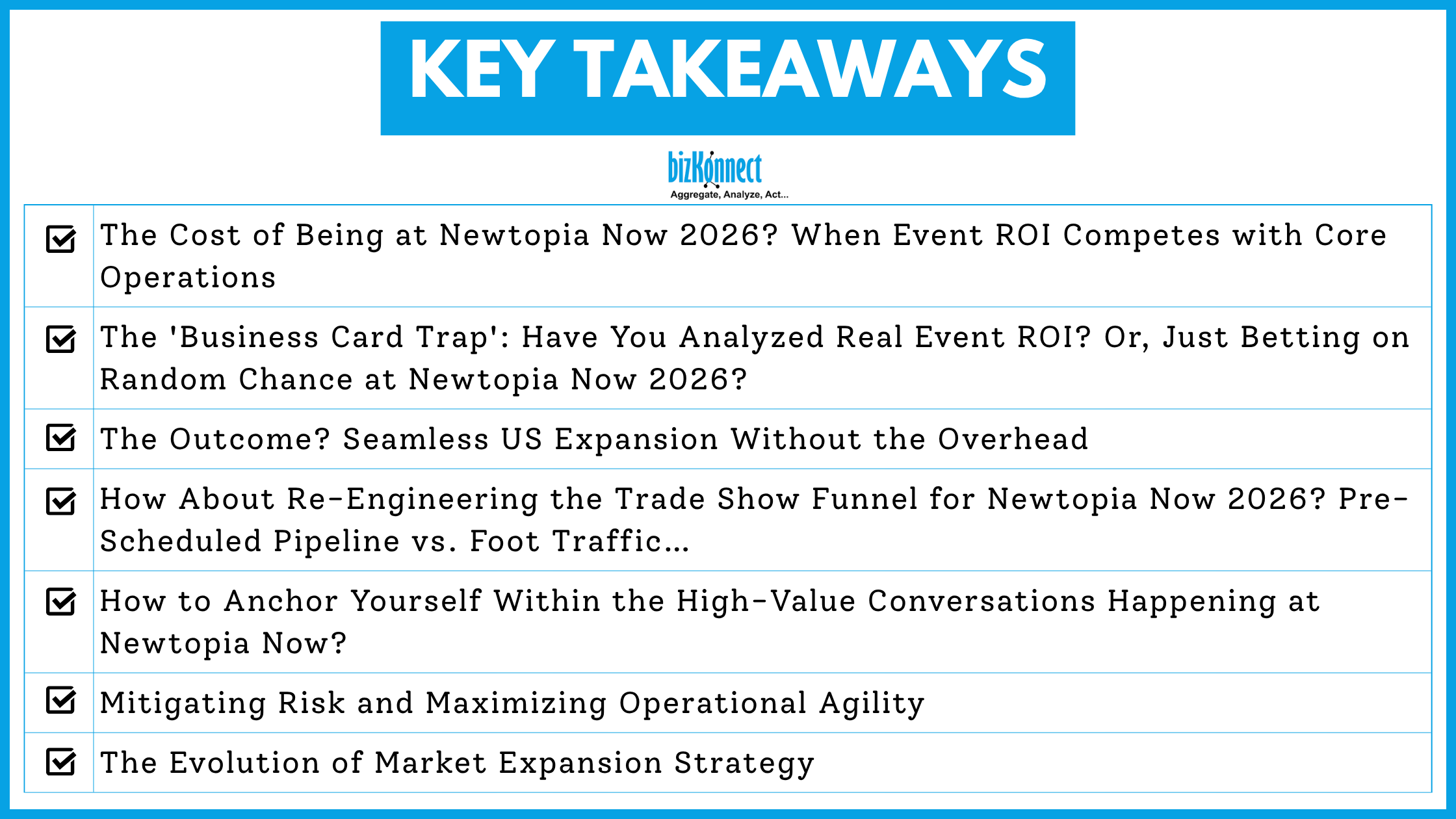 Newtopia Now 2026 Key Points