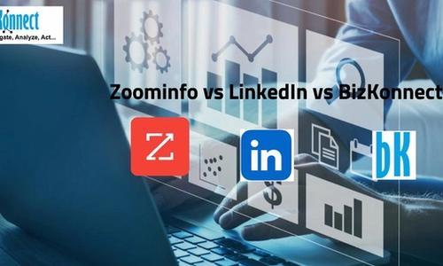 Zoominfo vs LinkedIn vs BizKonnect