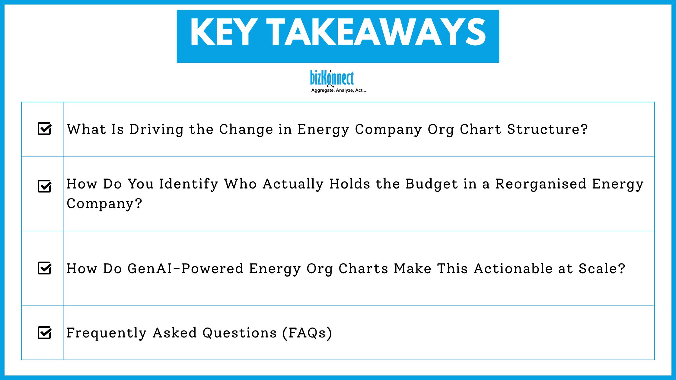 Energy org chart key insights