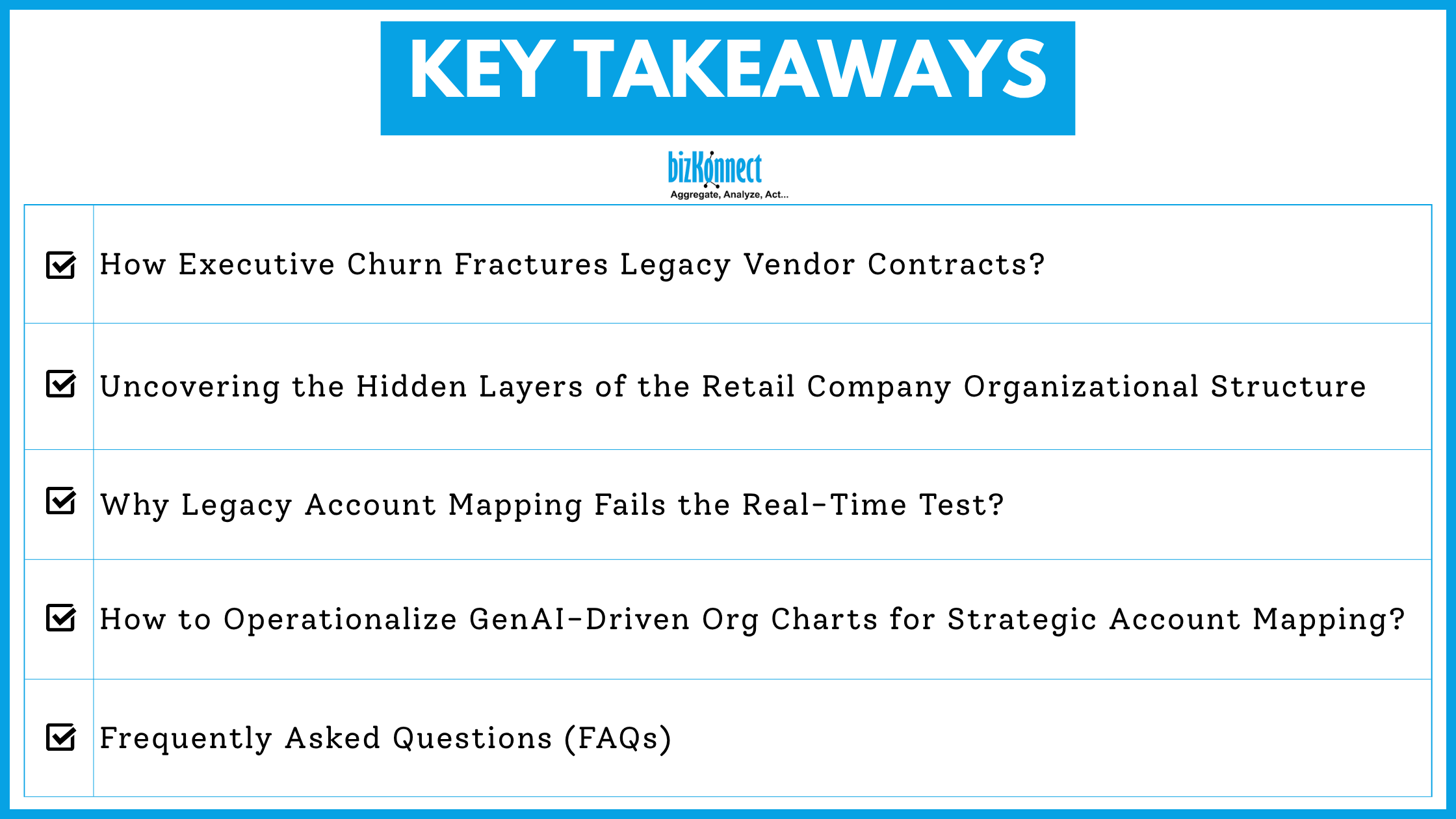 Retail Account Mapping Guide