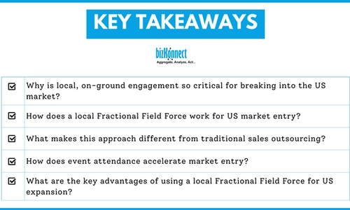 US market entry key takeaways