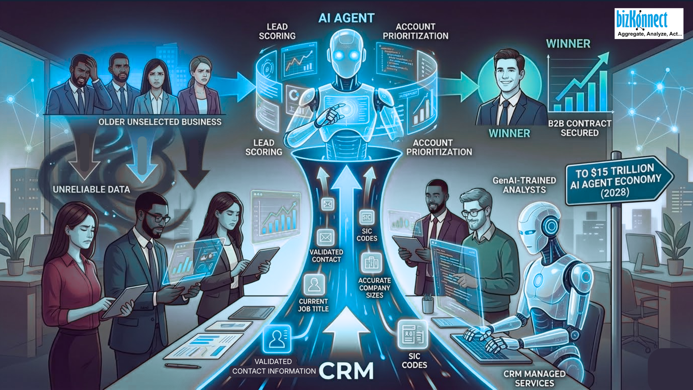 AI CRM data transformation