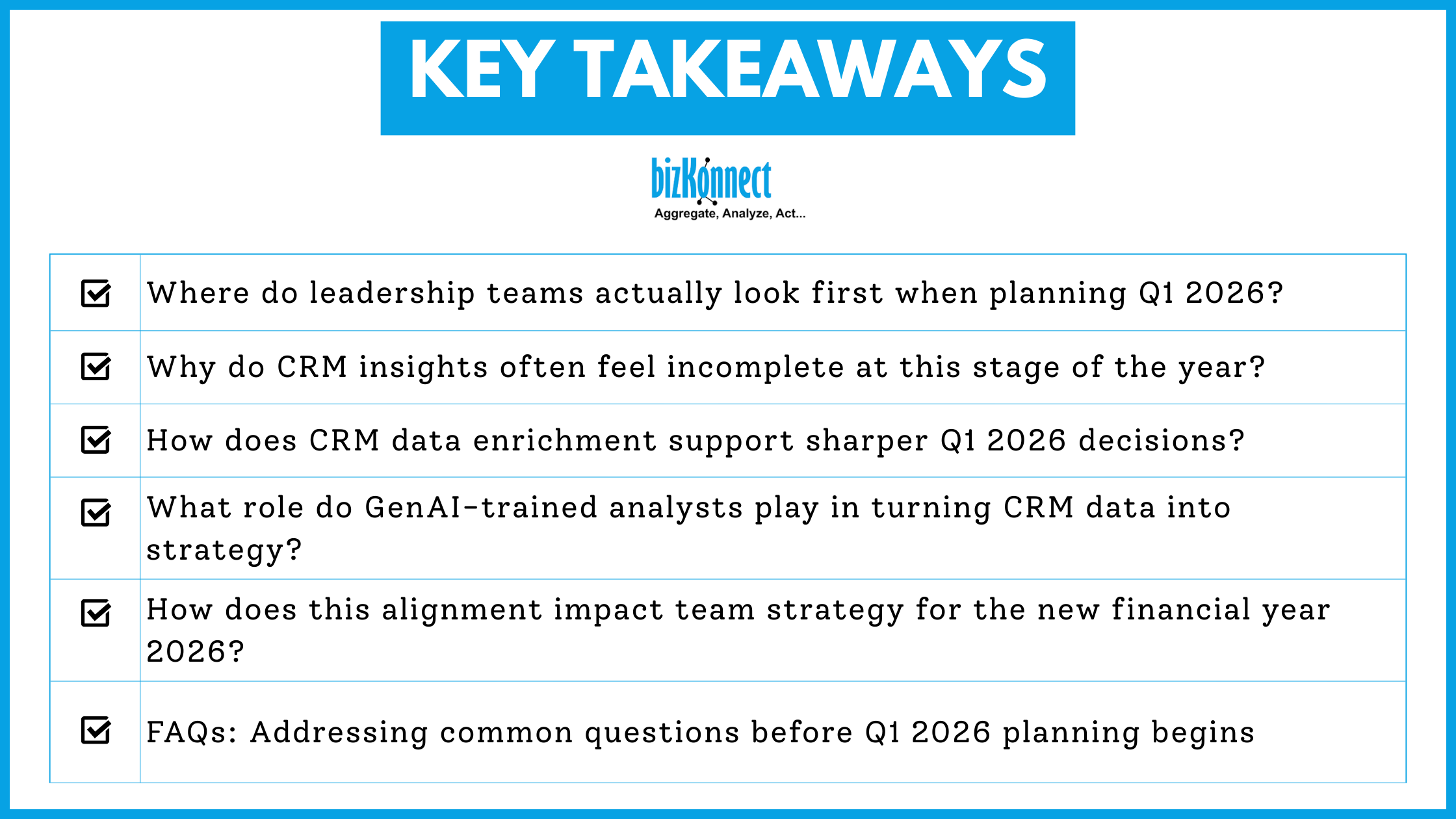 CRM insights Q1 2026 takeaways