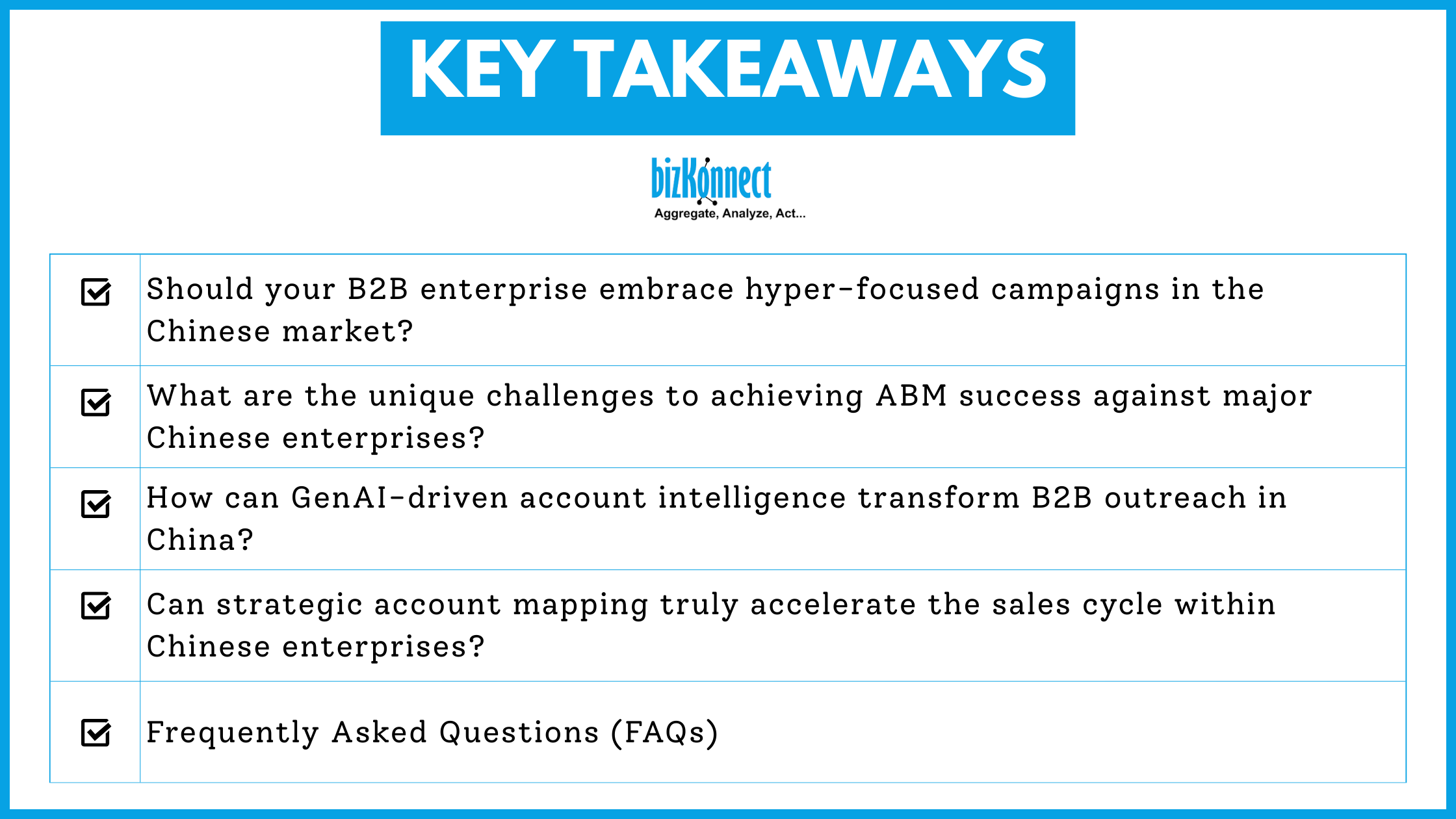 ABM & GenAI China takeaways