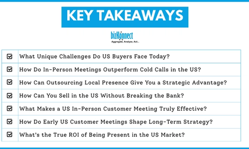 US Sales Strategy Takeaways
