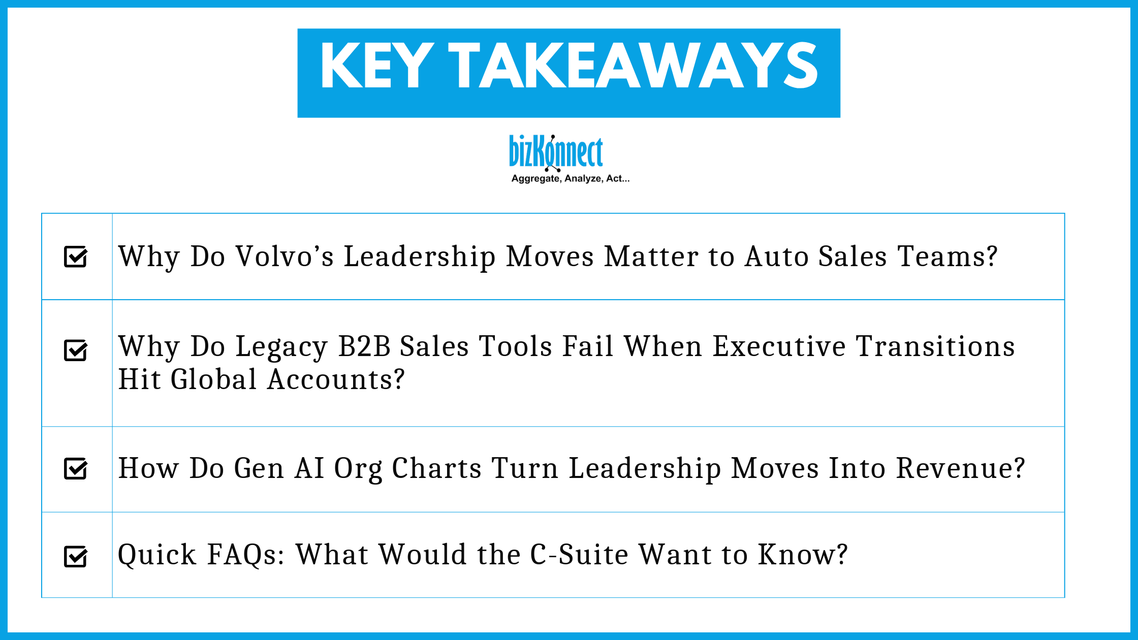 Volvo Leadership Moves Key Takeaways