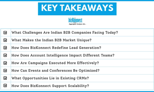BizKonnect B2B key insights