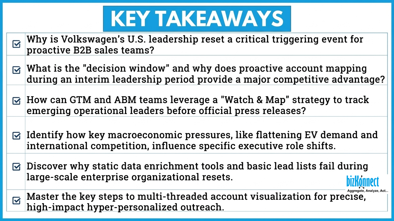 Volkswagen leadership key takeaways