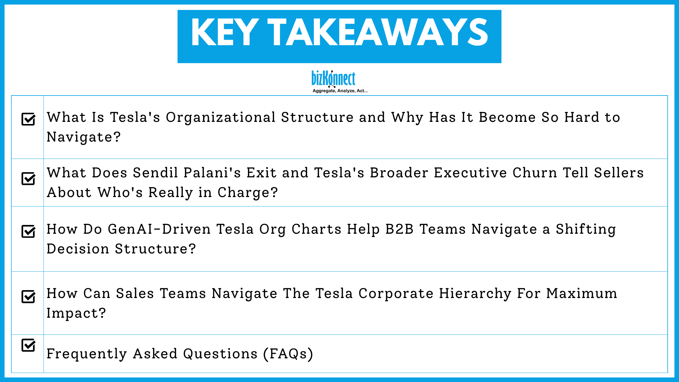 Tesla org chart key insights