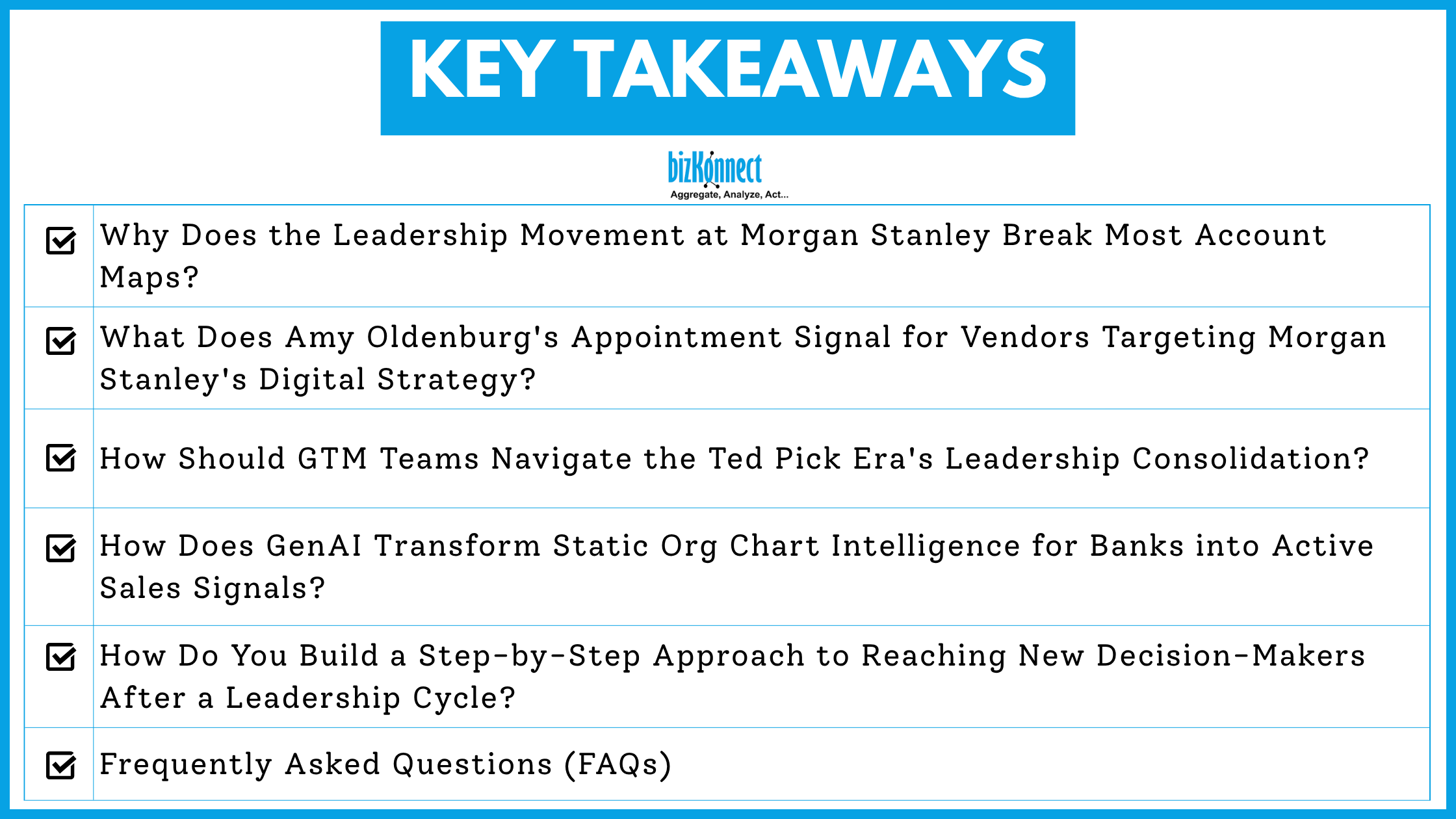 Banking Leadership Changes