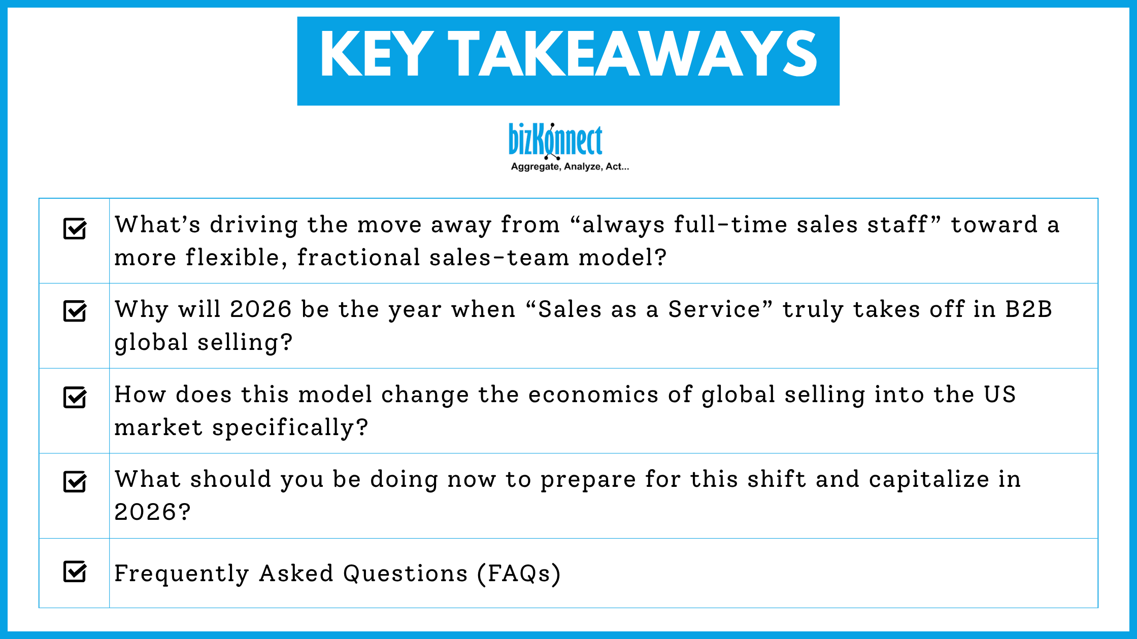 Key takeaways on SaaS model