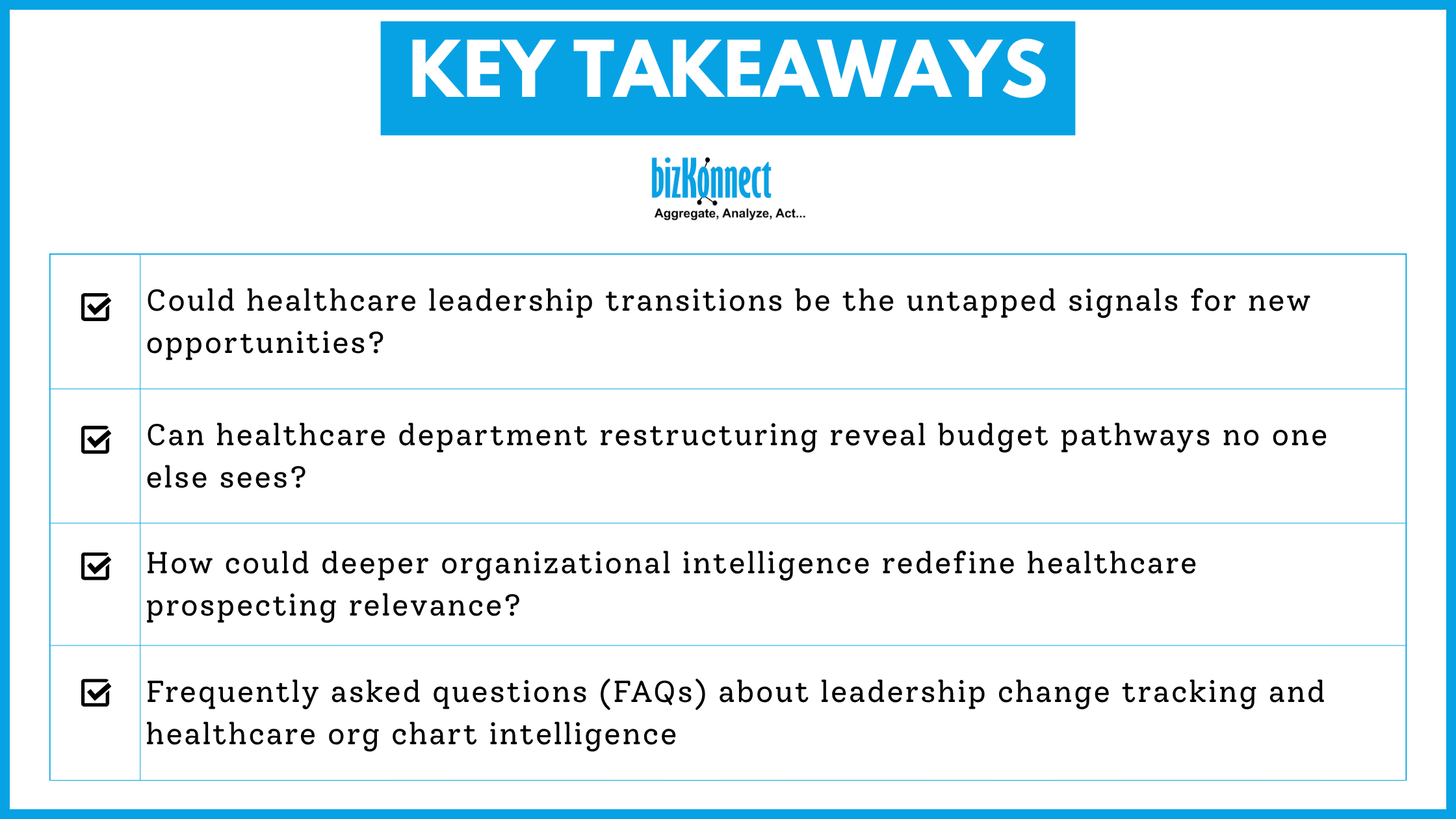 Healthcare org chart insights
