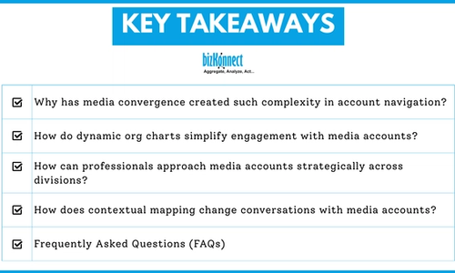 Media accounts key takeaways