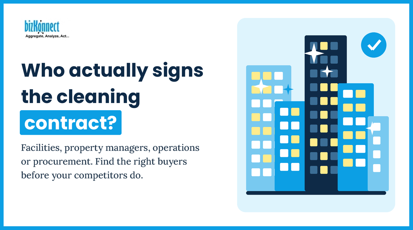 Cleaning contract decision makers
