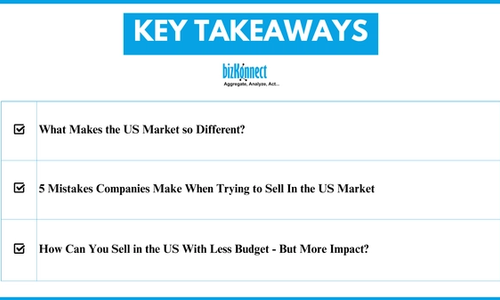 US B2B Sales Strategy Key Takeaways