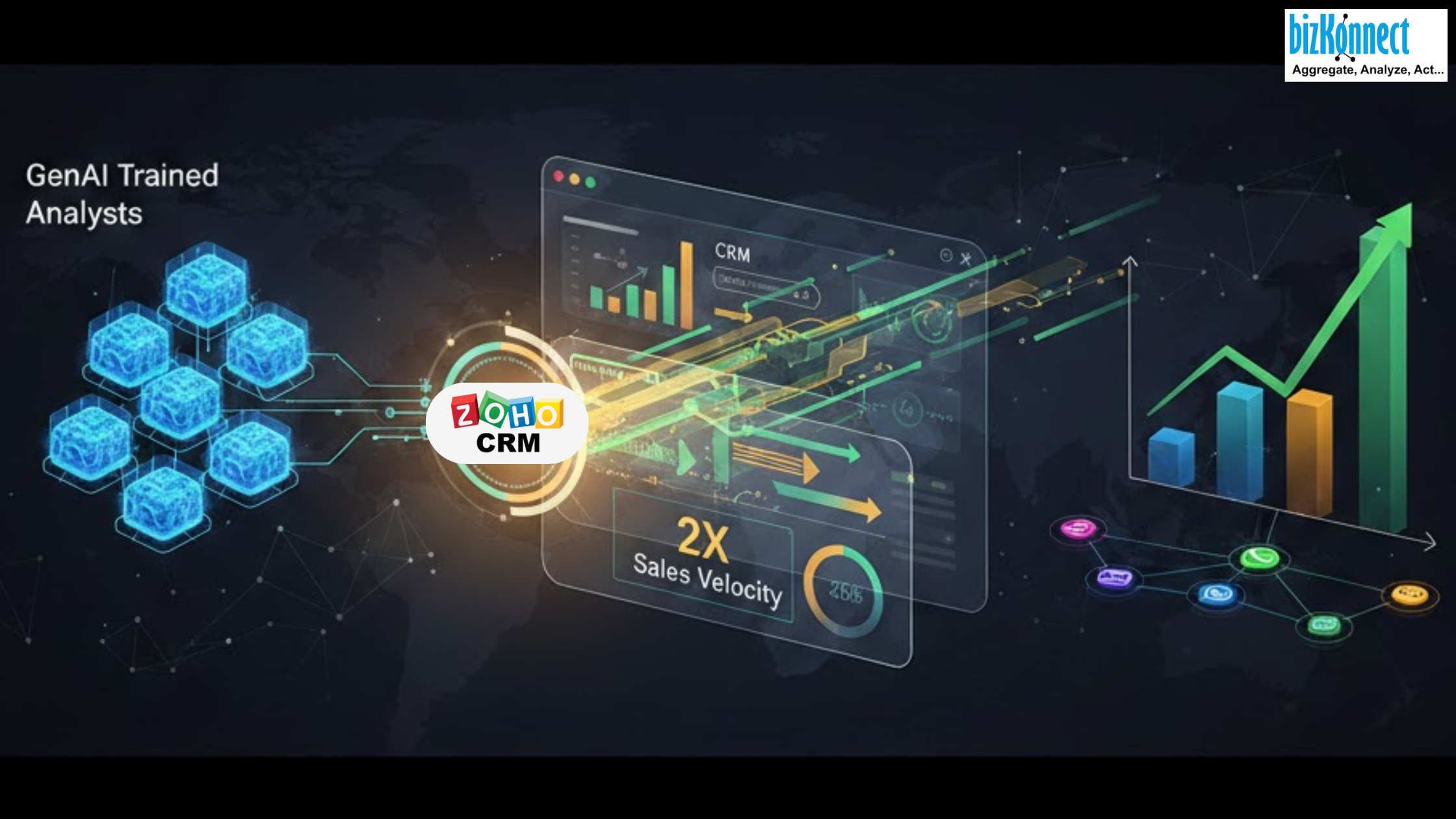 Zoho CRM boosts sales 2X