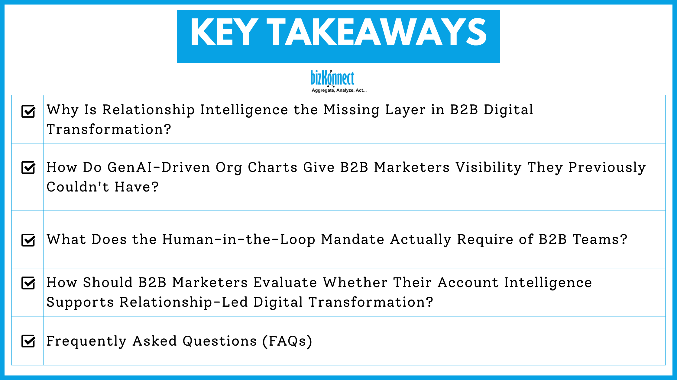 B2B AI org chart insights key
