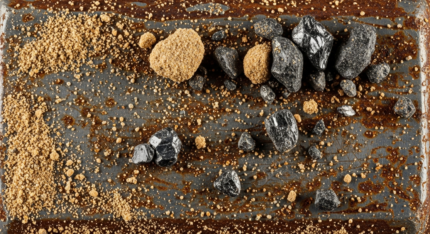Editorial photograph for article on solids sand impact pump performance