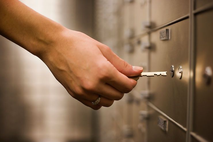 Encrypted access keys are super cool and super hard to circumvent.