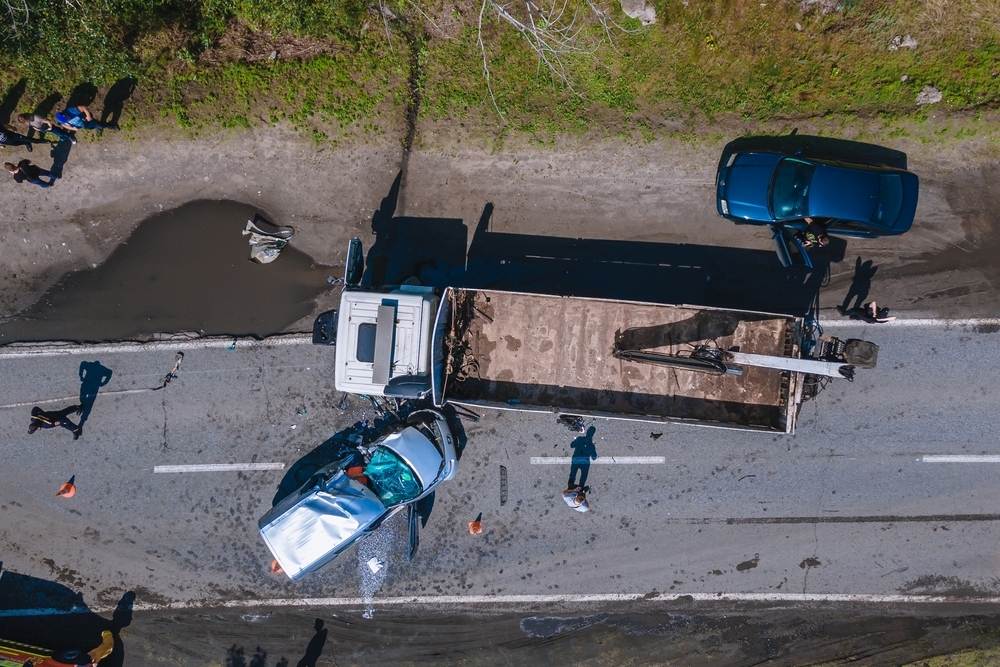 Image Accidentes de camiones de jardinería
