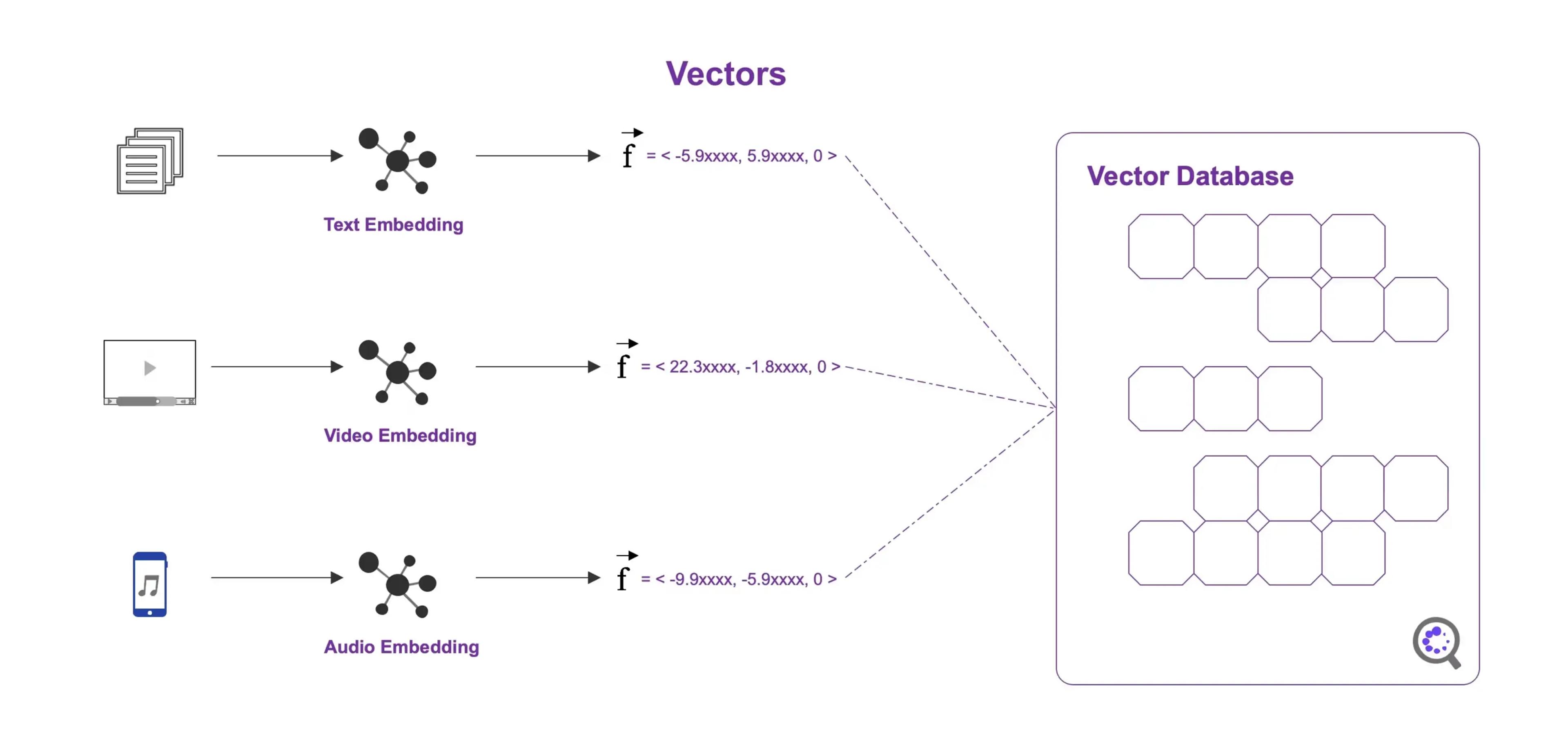 Vector embedding representation