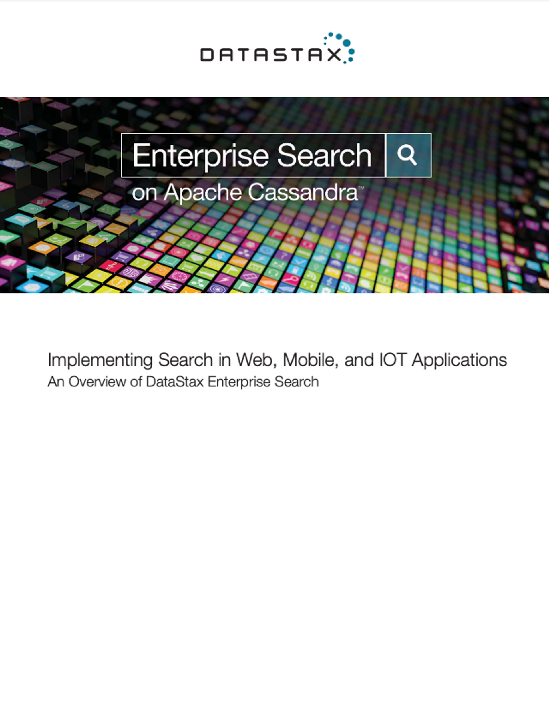 Implementing Search in Web, Mobile and IoT Applications