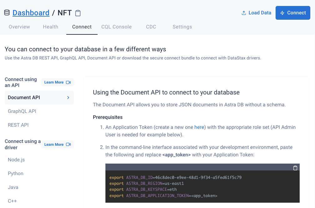 Steps to pull NFT data into your application