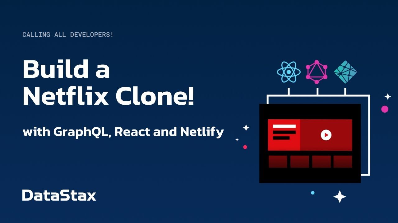 Register now for the Build a Netflix Clone workshop on October 26, 2022