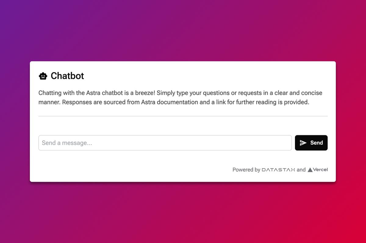Turn Product Docs into a RAG-Powered App with Vercel and Astra DB
