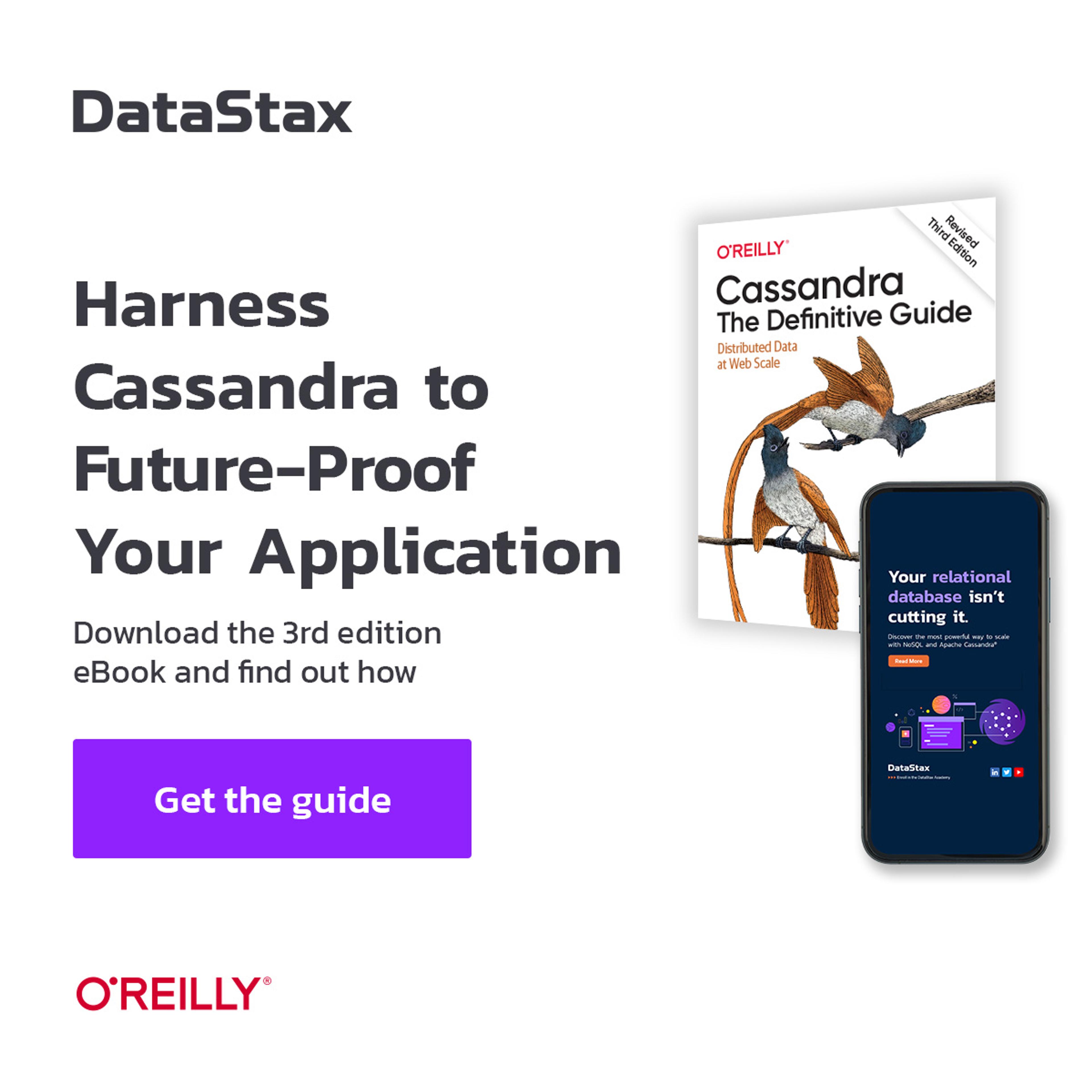 Get your Definitive Guide for Apache Cassandra 4.0